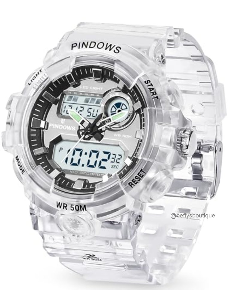Womens Digital Sports Watch Led Backlight Alarm Stopwatch Waterproof Womens Digital Sports Watch Led Backlight Alarm Stopwatch Waterproof